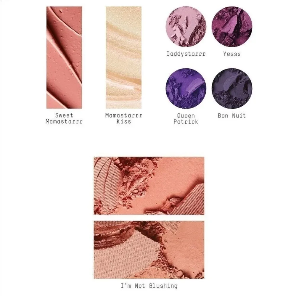 BUNDLE Mac Patrick Starrr Powderblushduo lipGloss